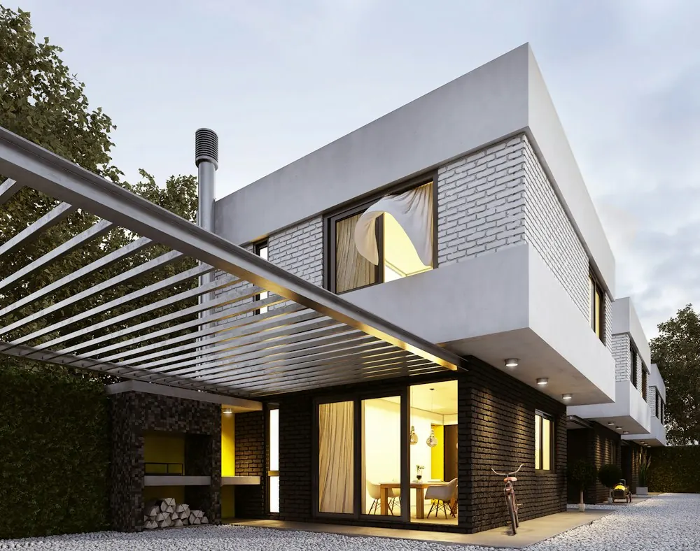 Maison individuelle neuve au design contemporain