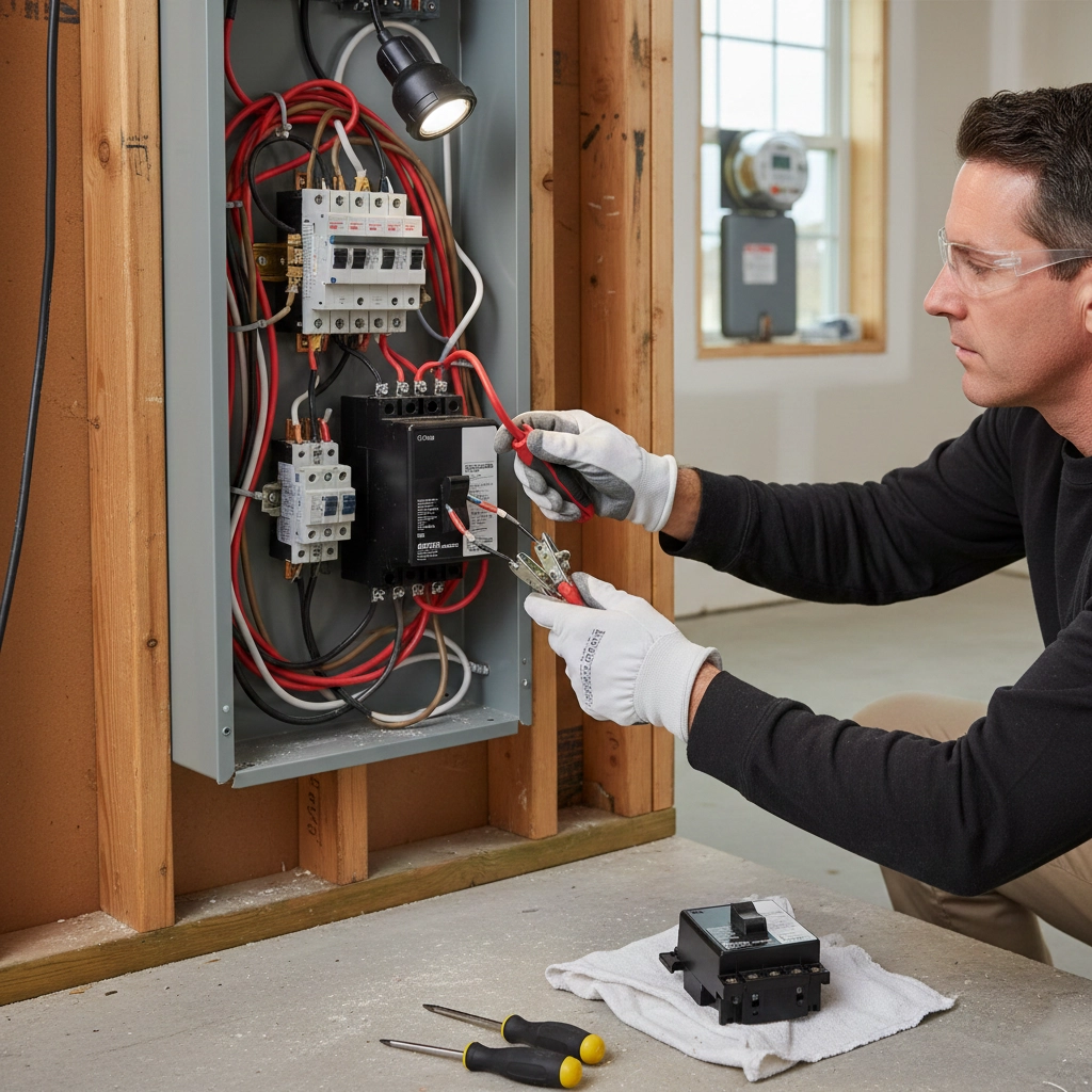 Changement d'un disjoncteur général